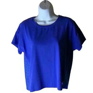 MPG Top Women's Size Small Petite Activewear Texture Shirt Tees